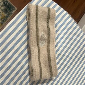 The North Face Beige and Gray Headband